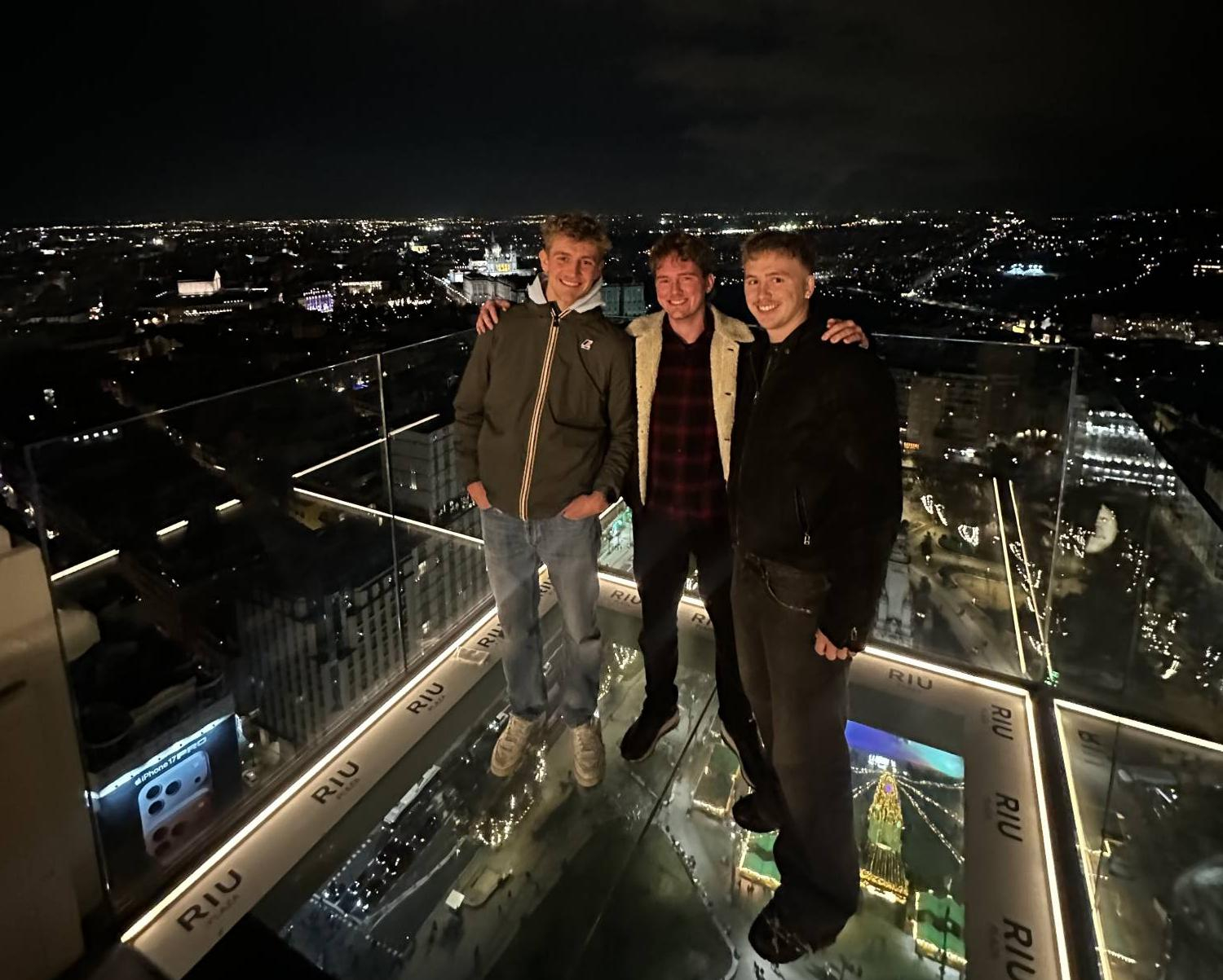 <p>Unterwegs mit Studienkollegen ©MCI/Lang</p>