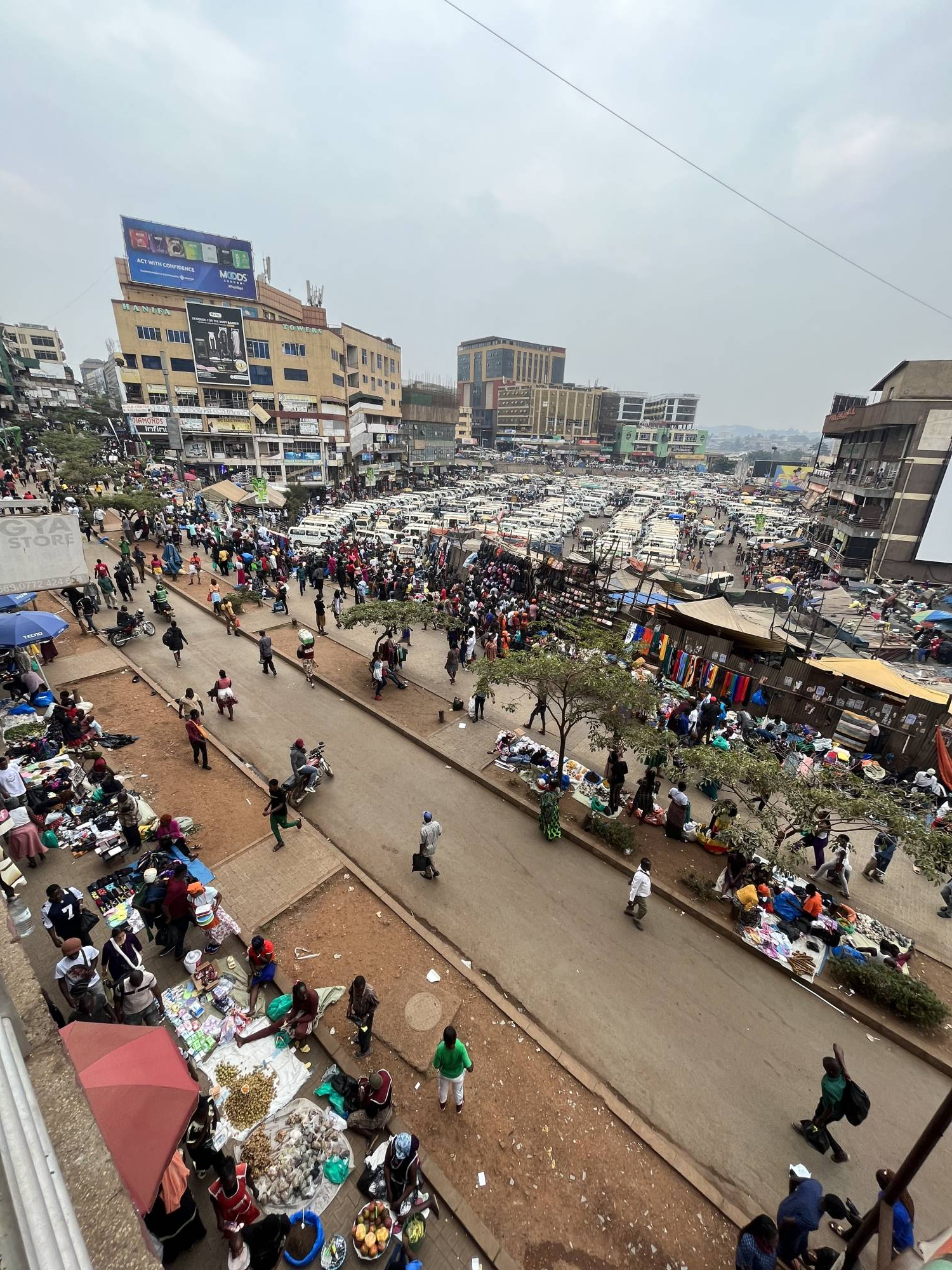 <p>Hauptstadt Ugandas, Kampala ©Neubrand</p>