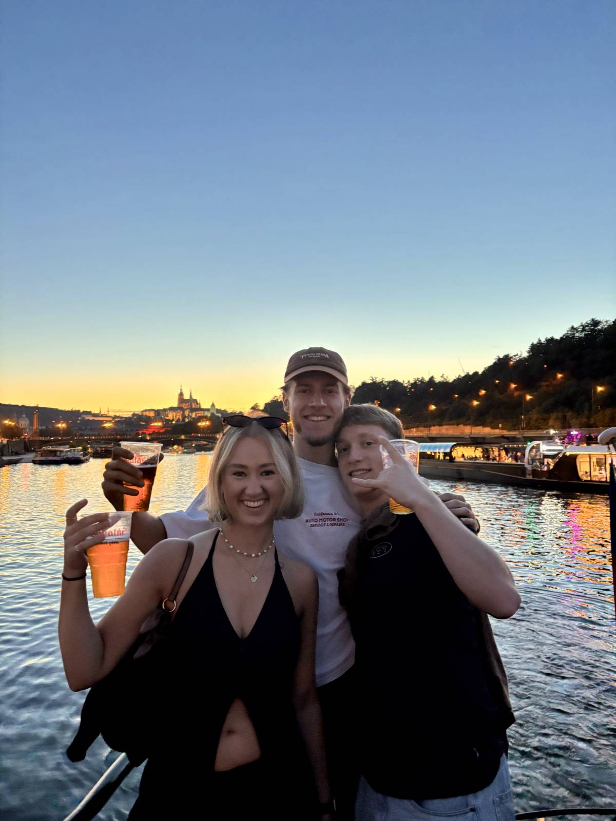 <p>Carolin and Christoph on a boat trip. ©Schauer</p>