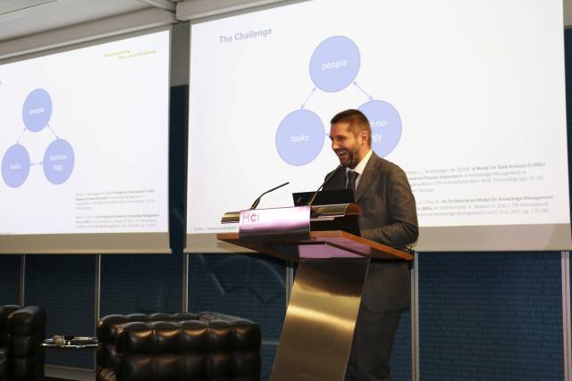 <p>Dr. Christian Ploder erhält MCI-Professur. <span style=