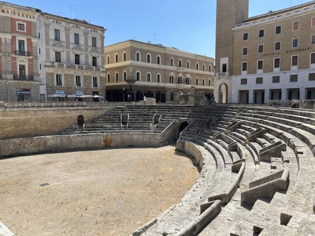 <p>Die atemberaubende Barockarchitektur von Lecce, Italien. <span style=