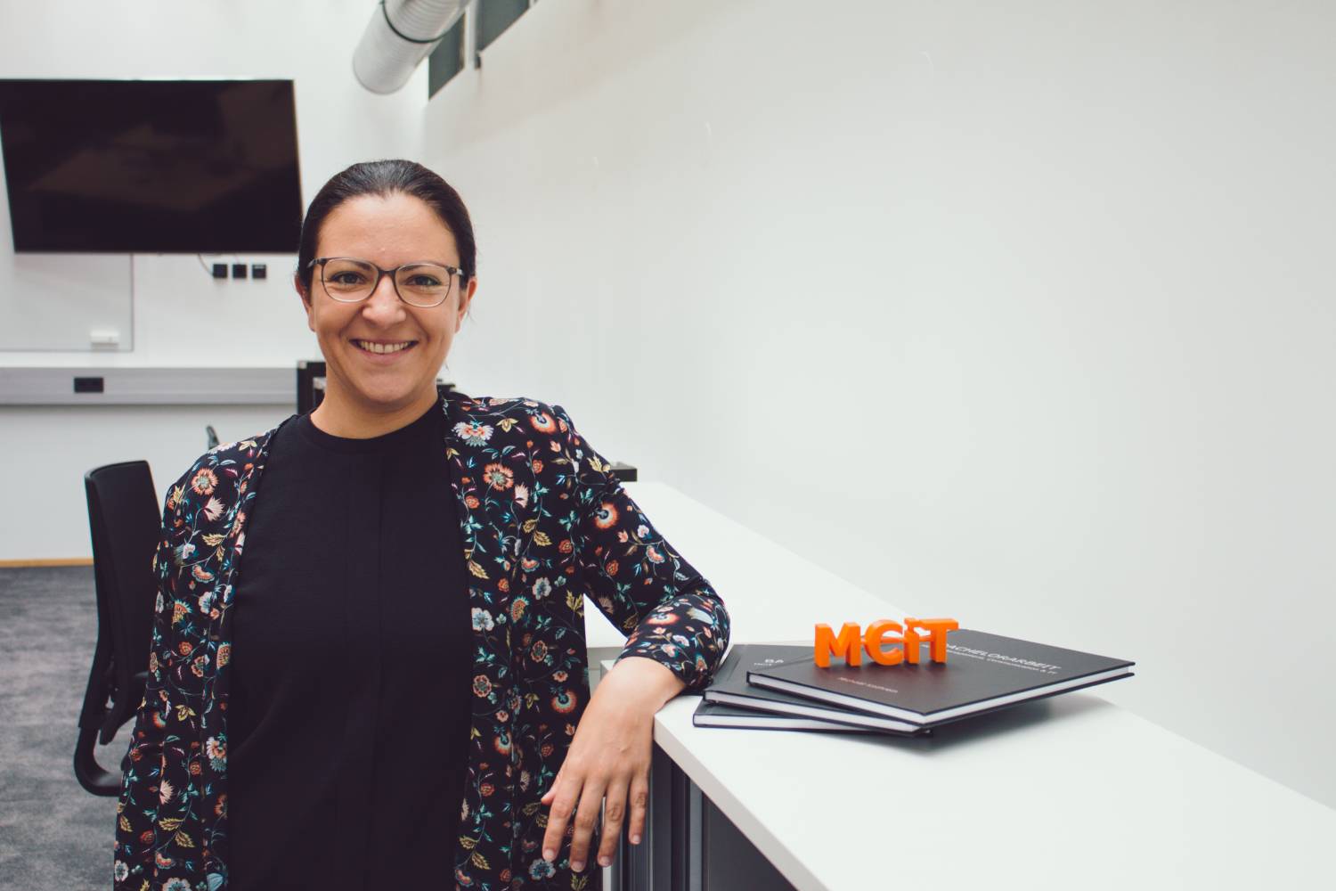 <p> MCiT Lektorin Teresa Spieß gewährt spannende Einblicke in ihre LV Empirische Sozialforschung <span style=