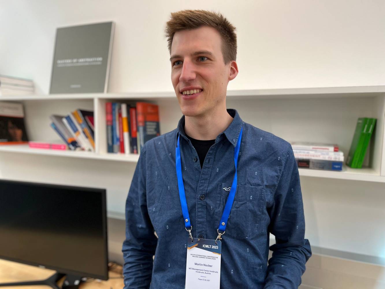 Martin Nocker, project researcher at the department of Digital Business & Software Engineering, was one of many speakers at the 8th edition of the ICMLT in Stockholm this March.