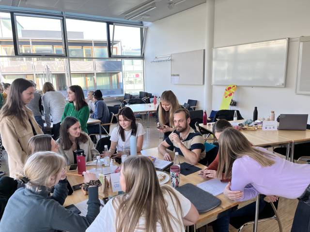 <p>Students at the 