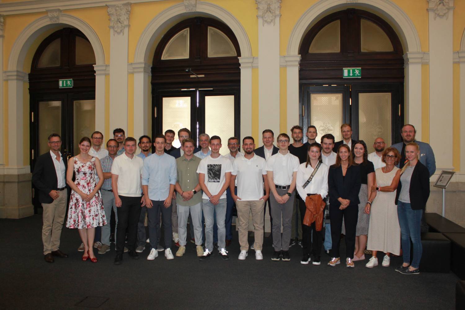 The companies, our department and the colleagues from year 2022 and 2021 welcomed the third cohort of the dual degree program to MCI on September 4, 2023. Photo: ©MCI / Assenov
