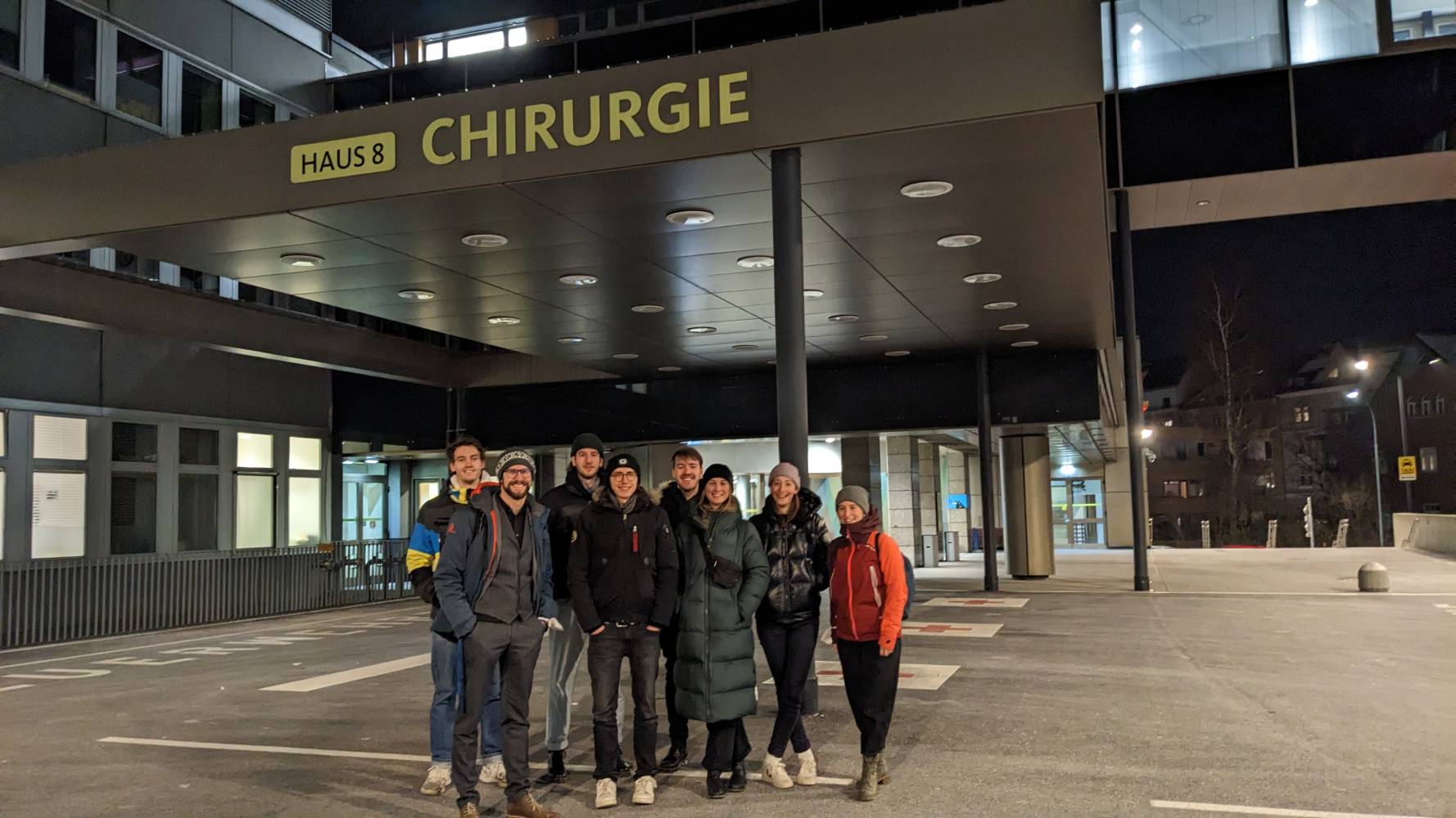 Excursion to the center of surgery in Innsbruck. ©Sieber