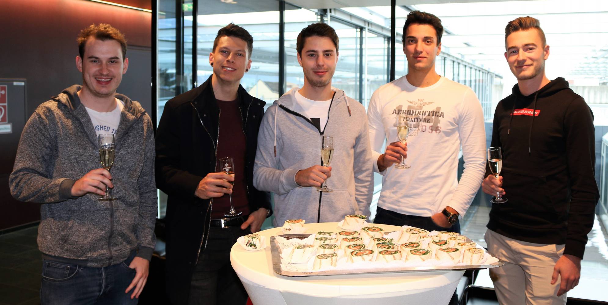 <p>MCiT Jahrgang 2016 beim MCiT Cool Down</p>