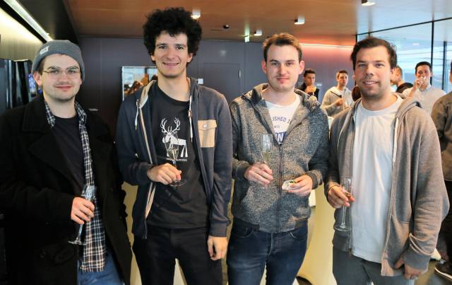 <p>MCiT Jahrgang 2016 beim MCiT Cool Down</p>