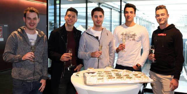 <p>MCiT Jahrgang 2016 beim MCiT Cool Down</p>