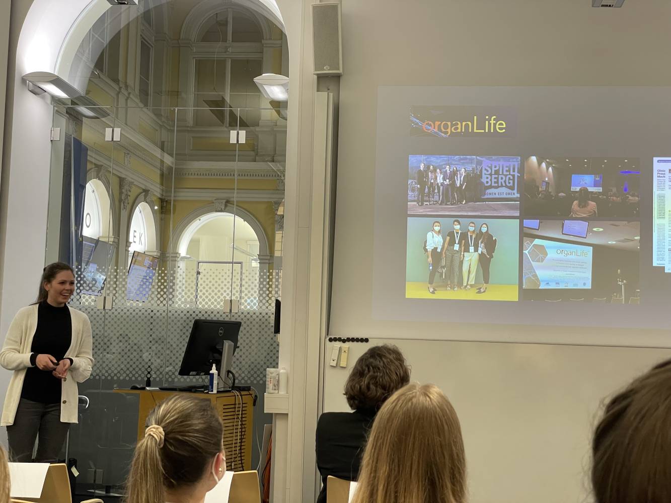 <p>Julia Hofmann ist Phd Studentin am organLife Lab. Foto: MCI</p>