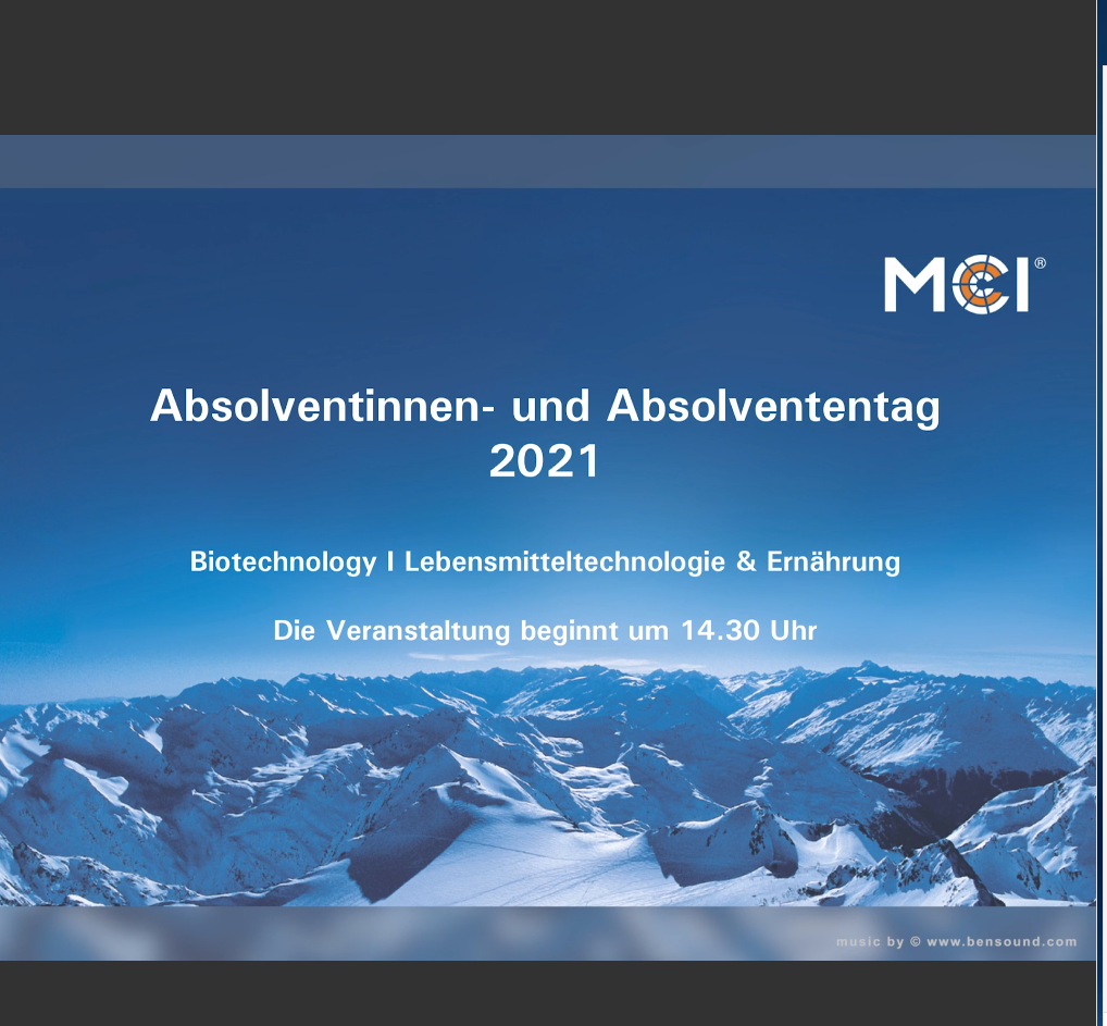 <p><em>Die online Veranstaltung wurde von über 100 Personen besucht. Foto: MCI </em></p>