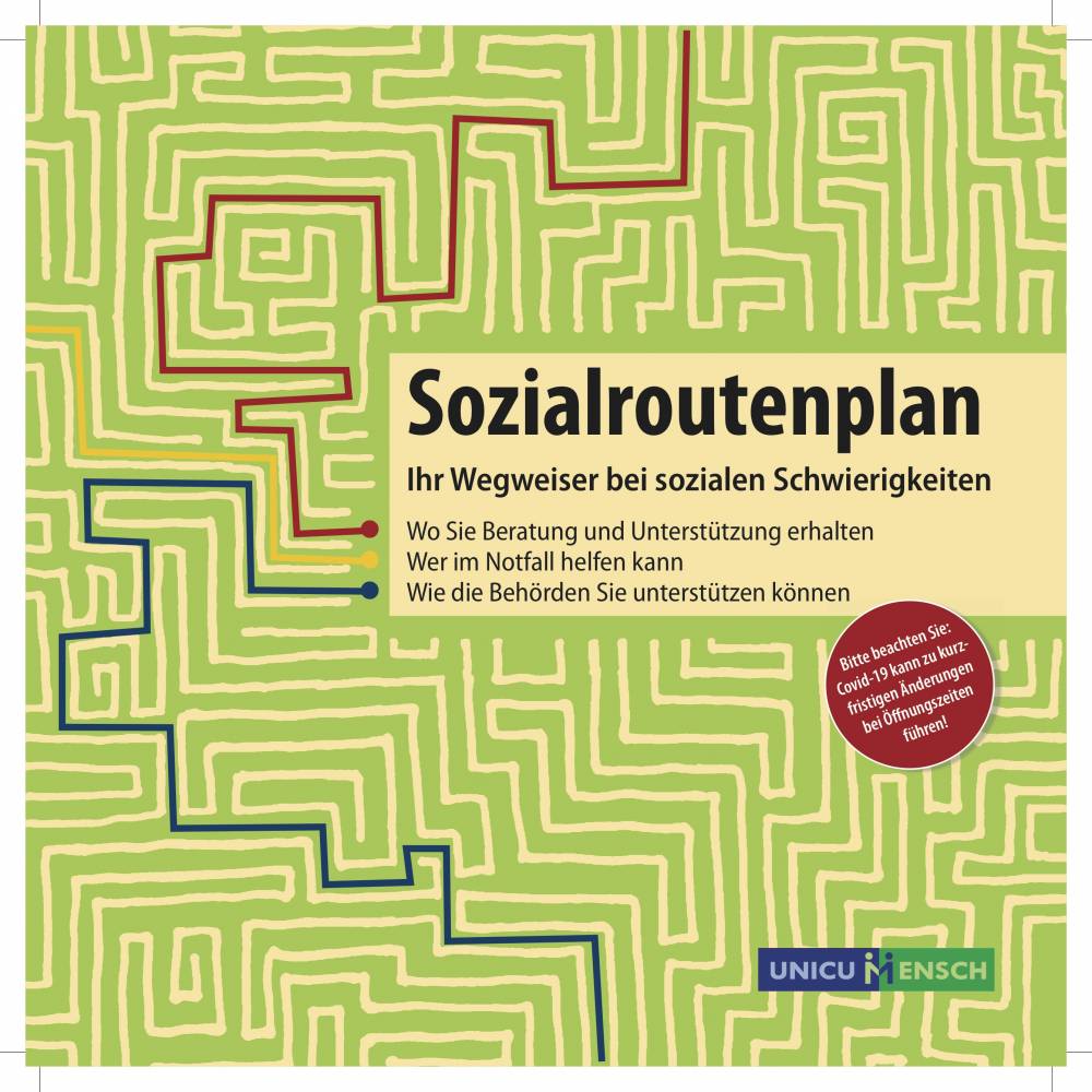 Sozialroutenplan Foto: FFG-Projekt Sozialroutenplan