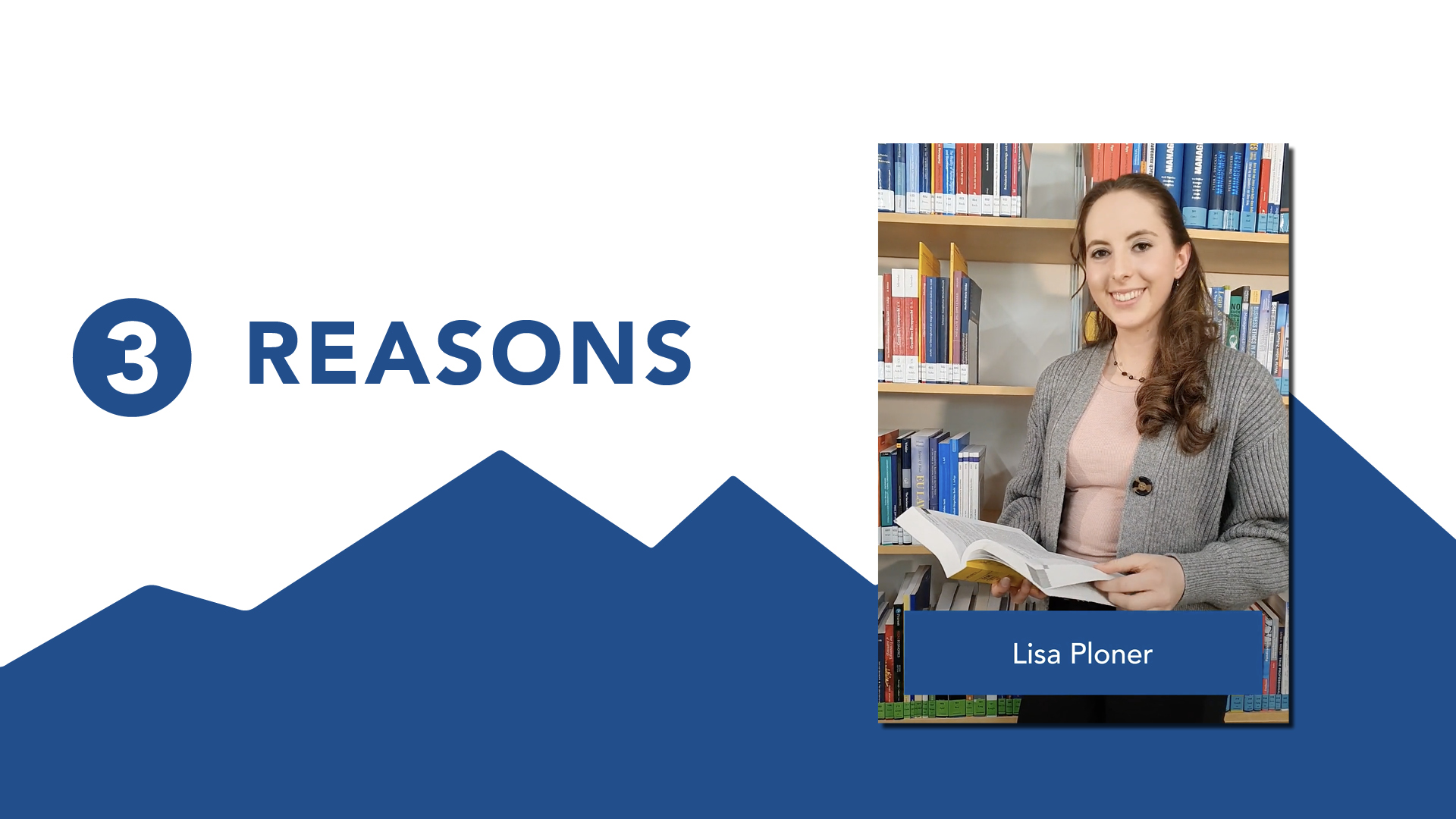 <p>Lisa Ploner, Student Bachelor Management & Recht</p>