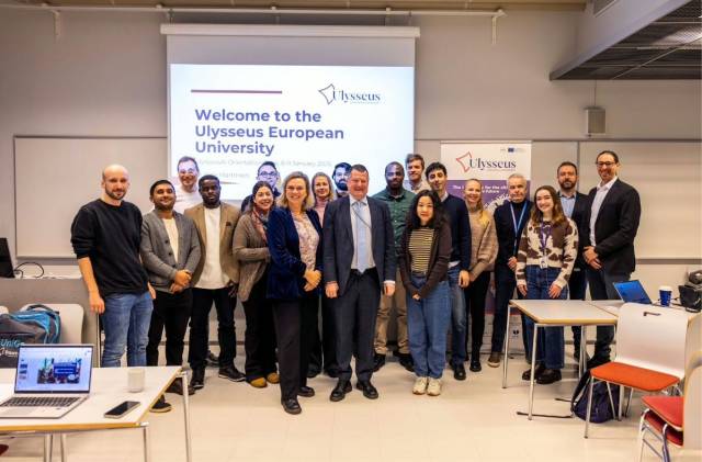 <p>The students of the Joint Master's program 
