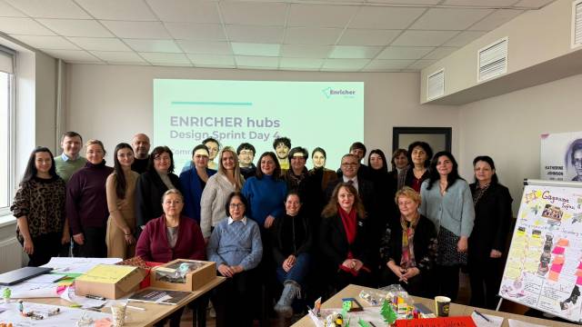 <p>Third training week at Comrat/Moldova at Comrat State University. © Enricher Hubs</p>