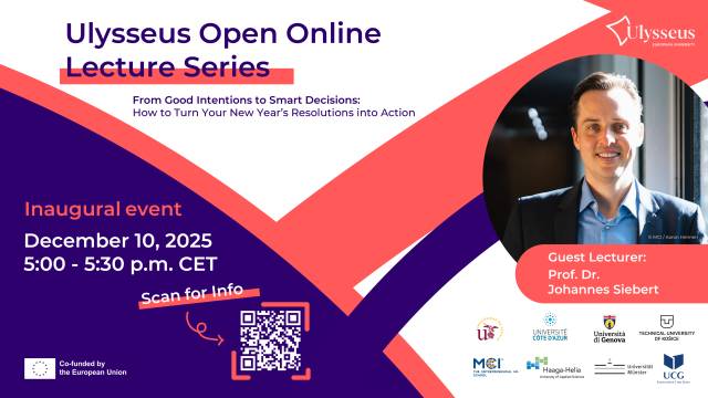 Ulysseus Open Online Lecture Series
