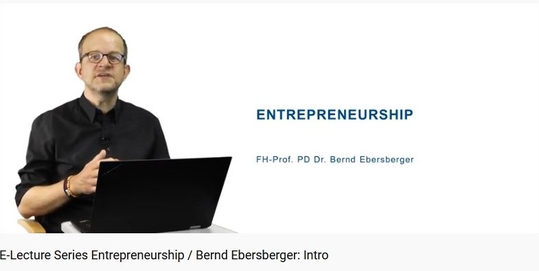 E-Lecture Series Entrepreneurship